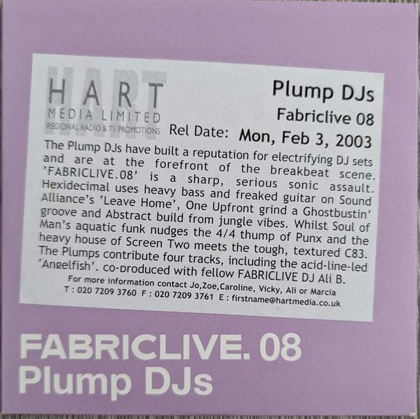 Plump DJs - FabricLive. 08