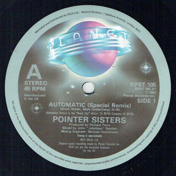 Pointer Sisters - Automatic