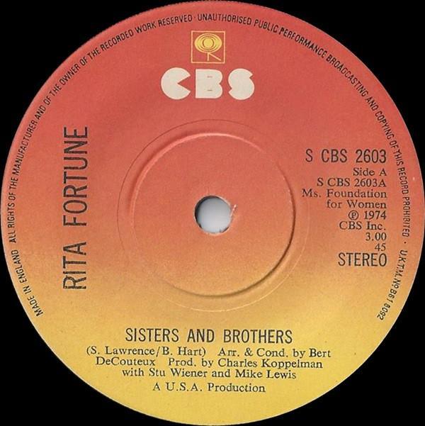Rita Fortune - Sisters And Brothers