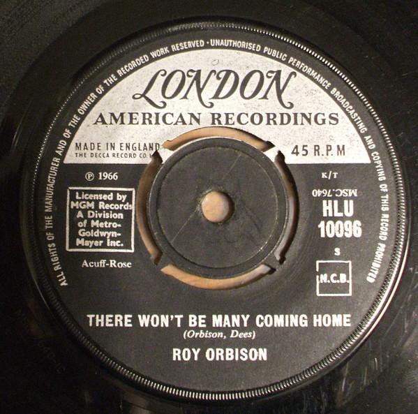 Roy Orbison - There Won't Be Many Coming Home