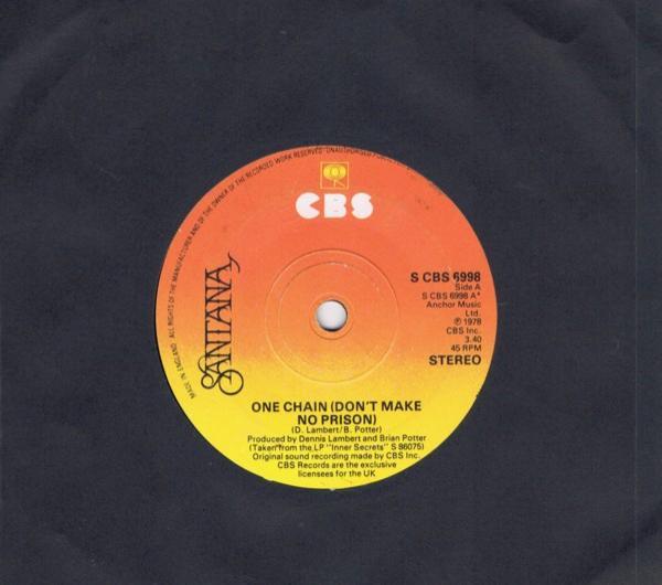Santana - One Chain (Don't Make No Prison)