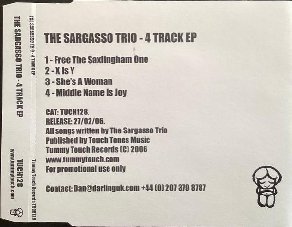 Sargasso Trio - 4 Track EP