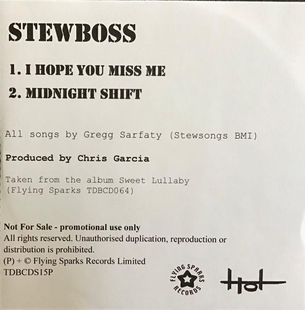 Stewboss - I Hope You Miss Me