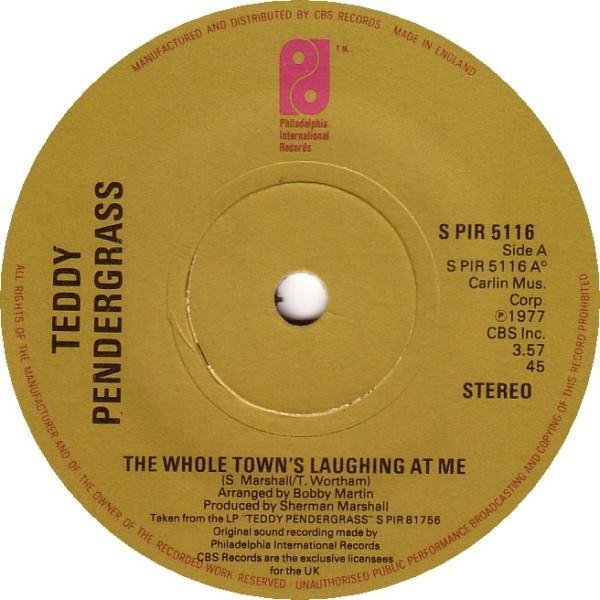 Teddy Pendergrass - The Whole Town's Laughing At Me