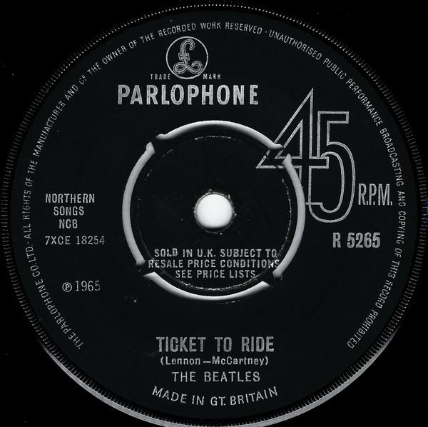 The Beatles - Ticket To Ride