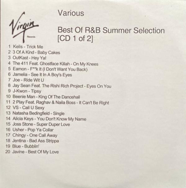  - The Best Of R&B Summer Selection