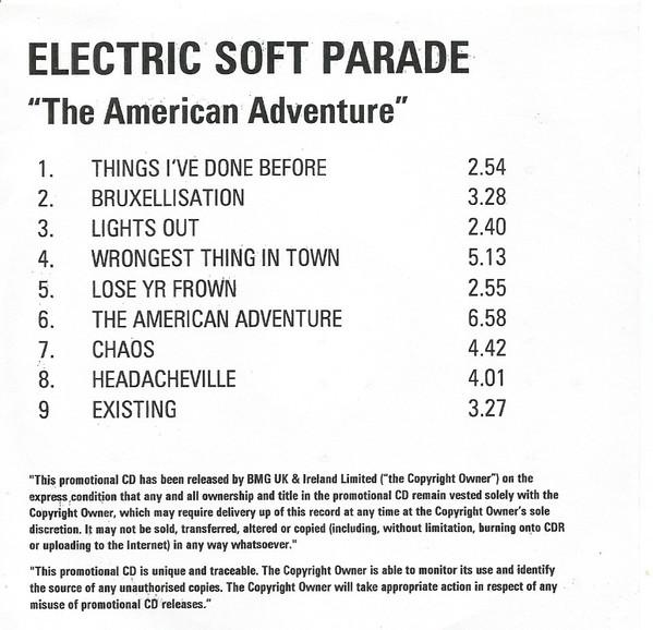 The Electric Soft Parade - The American Adventure