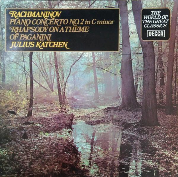 The London Symphony Orchestra, The London Philharmonic Orchestra, Sergei Vasilyevich Rachmaninoff, Sir Adrian Boult, Georg Solti, Julius Katchen - Piano Concerto No.2 In C-Minor / Rhapsody On A Theme Of Paganini