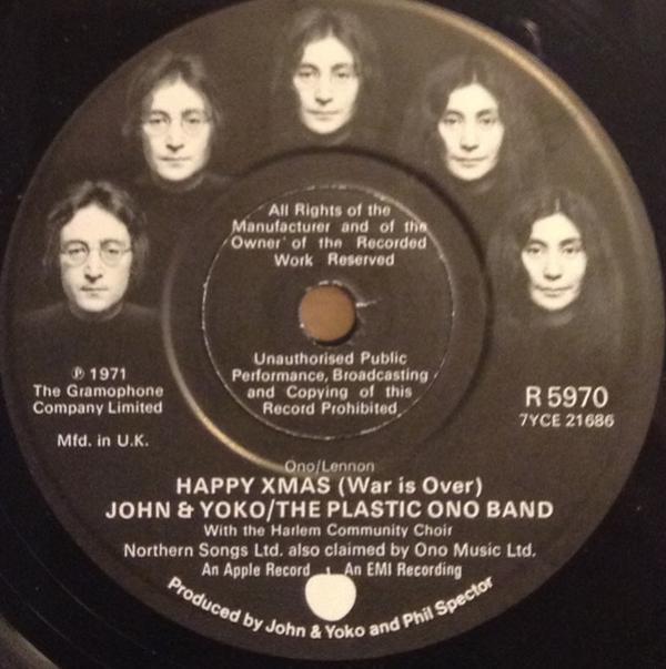 The Plastic Ono Band, John Lennon & Yoko Ono - Happy Xmas (War Is Over)
