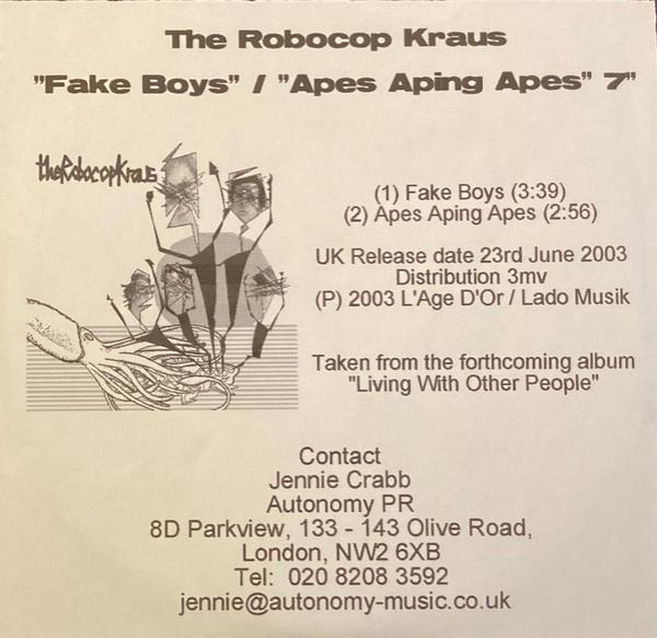 The Robocop Kraus - Fake Boys