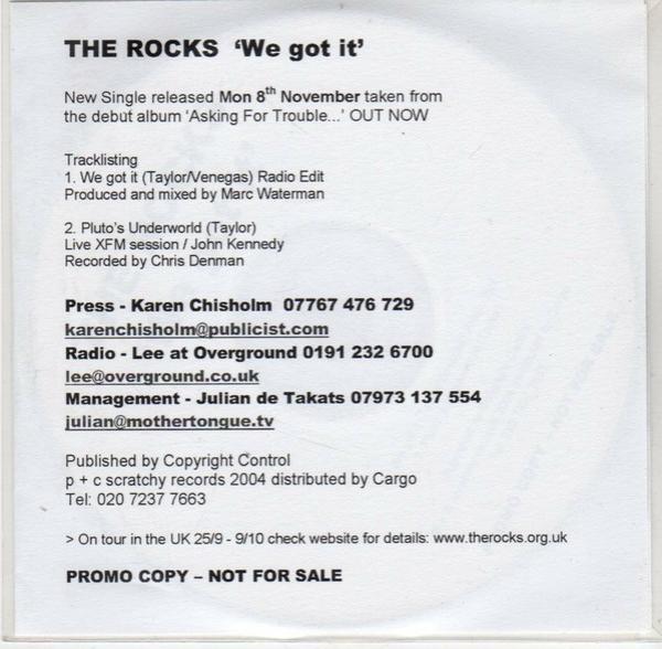 The Rocks - We Got It