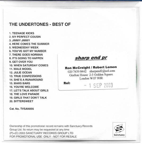 The Undertones - The Undertones - Best Of