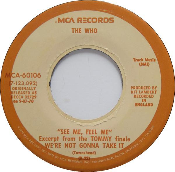 The Who - See Me, Feel Me