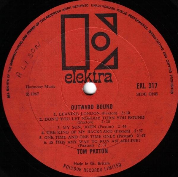 Tom Paxton - Outward Bound