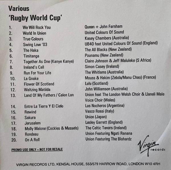  - True Colours: Official Album Of Rugby World Cup 2003