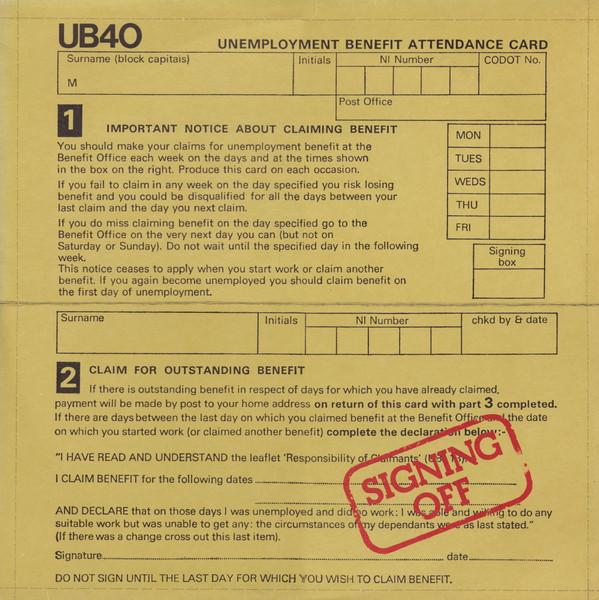 UB40 - Signing Off
