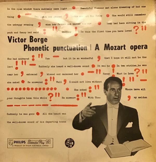 Victor Borge (2) - Phonetic Punctuation / A Mozart Opera