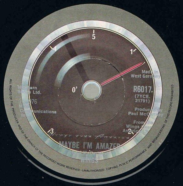 Wings (2) - Maybe I'm Amazed