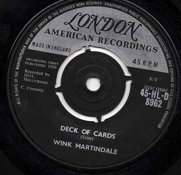 Wink Martindale - Deck Of Cards