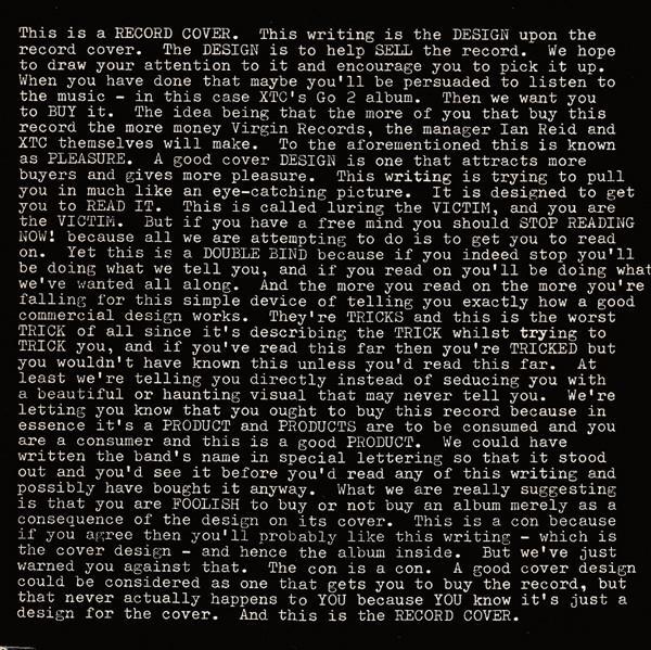 XTC - Go 2