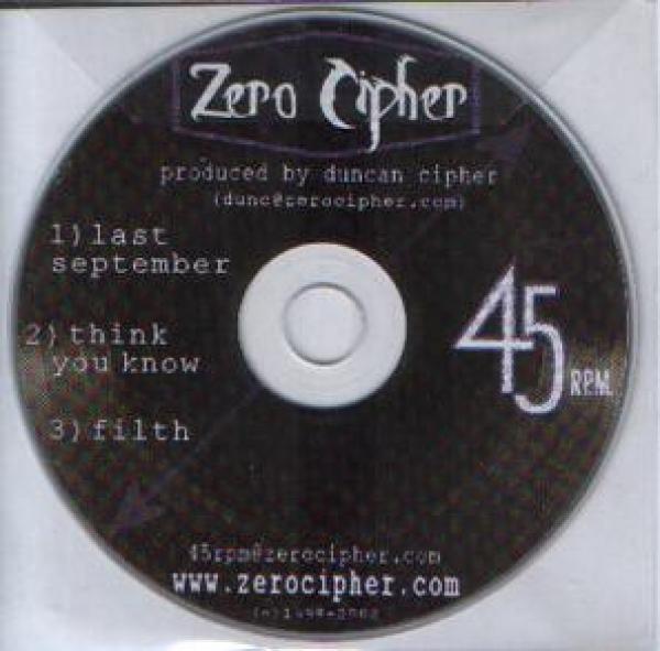 Zero Cipher - Last September